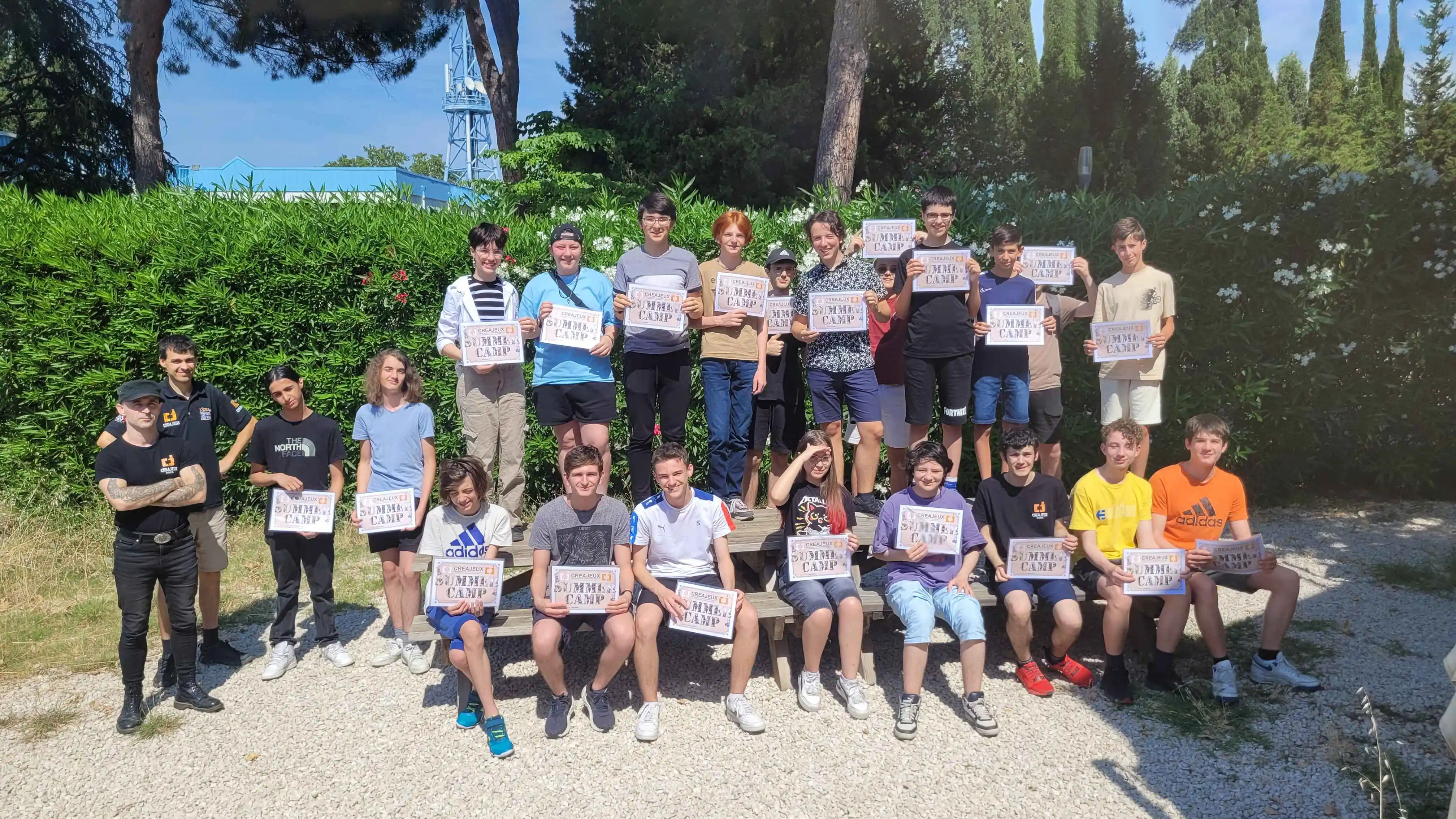 summercamp formation jeux video